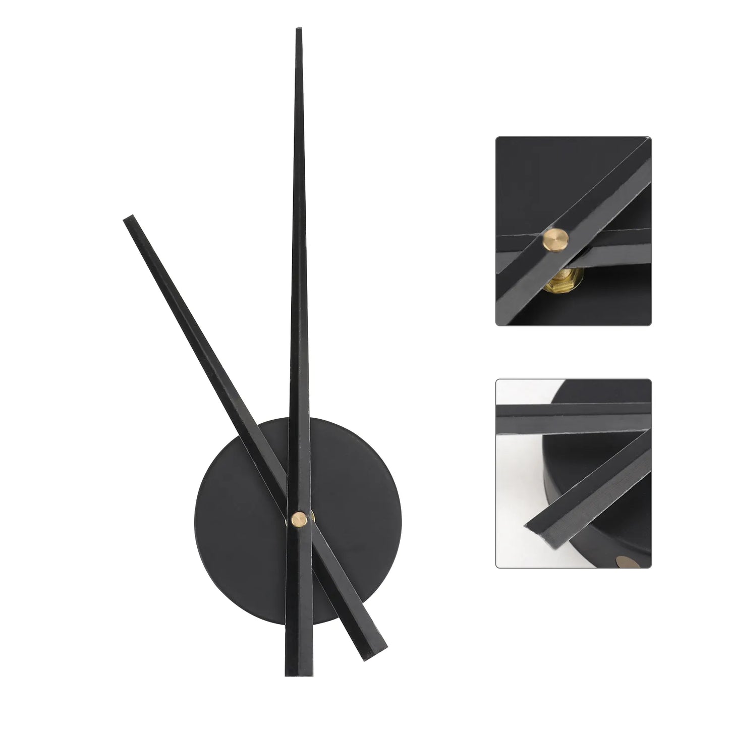 DIY Large Cross-stitch Clock Hands Needles Wall Clocks 3D Home Art Decor Quartz Clock Mechanism Accessories Home Decoration