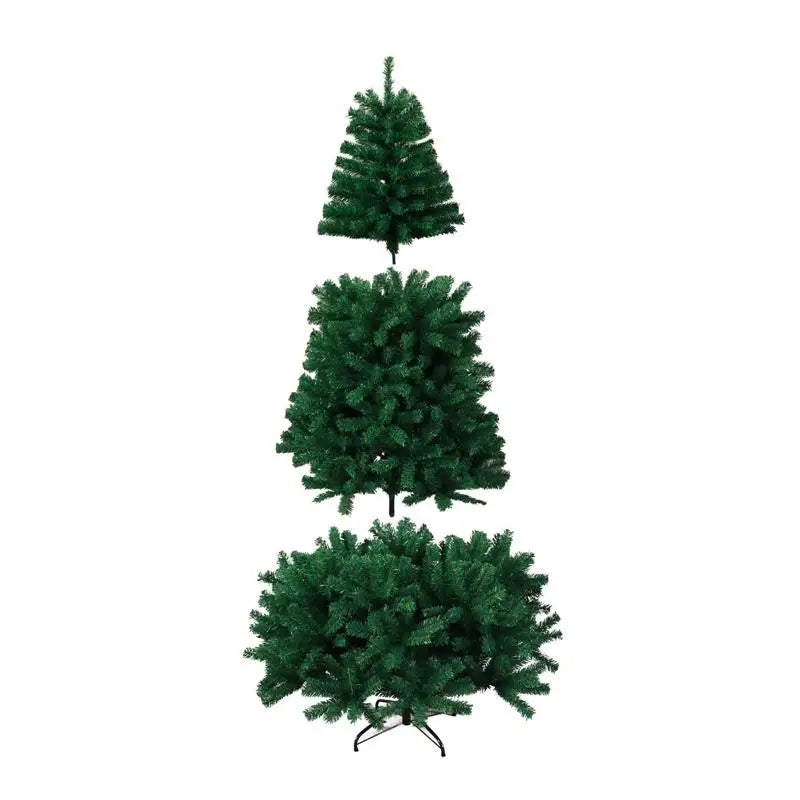 Green PVC Large Christmas Tree Decoration 2024 New Year Home Party